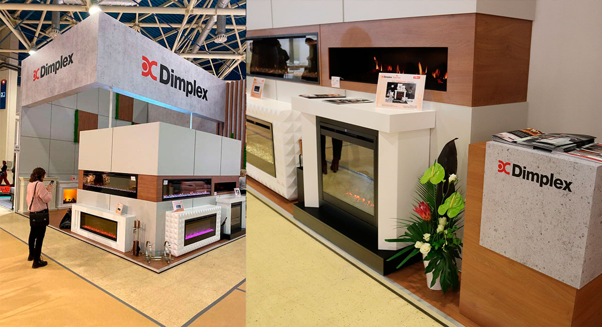 Dimplex на выставке «Мебель-2019» - 1 Dimplex «Мебель-2019» - 1