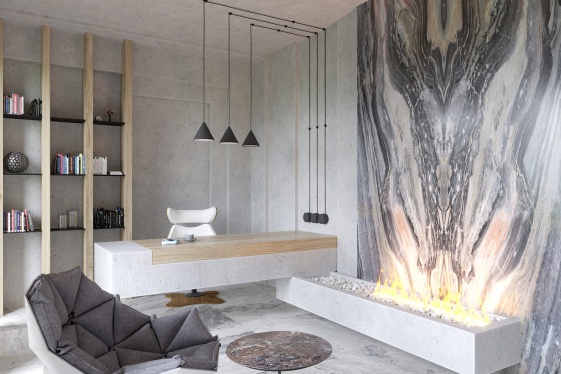 Проект "Кабинет: CONCRETE HOUSE". Фото 1.