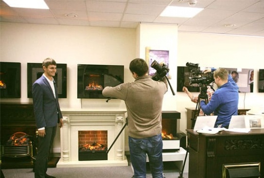Камины Dimplex в программе «Простые решения» на телеканале «Москва 24» Фото 2.